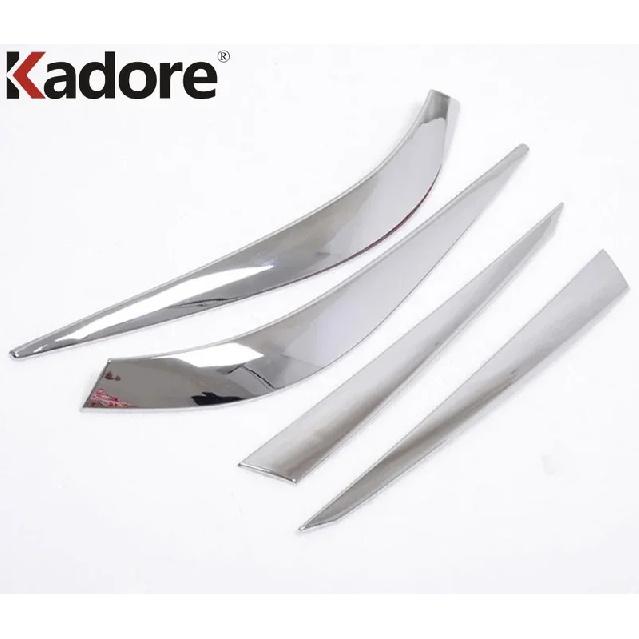 For Mazda 3 Axela 2014 2015 2016 Chrome Car Rear Light Lamp Eyebrow Cover Trim Taillight Eyelid Garnish Strip Accessoires