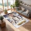 Tappeto Morbido per Area con Motivo Calcio Jude Bellingham Antiscivolo Tappeto per Pavimento Interno Tappetino Decorazione Sportiva per Camera da Letto