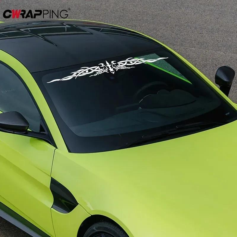 Rear Windshield Car Stickers Angel Wings Totem Bumper Decoration Scratch Covering Decals Vinyl Wrap Film for Car  Accessories
