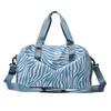 Li Shen Zebra Print Dry-Wet Separation Travel Bag