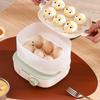 350W Electric Boiler 16 Eggs Automatic Breakfast Machine Timing Egg Custard Food Warmer Steaming Cooker 220V