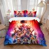 Stranger Things Upside Down Adventure Print 3Pcs Bedding Setduvet Cover With 2 Bedropillowcase Home Birthday Gift