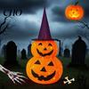 Decorative Pumpkin Light 3FT Halloween Collapsible Decoration Battery Operated Up Holiday Party Lantern Pop Jack-o-Lantern for Indoor Outdoor