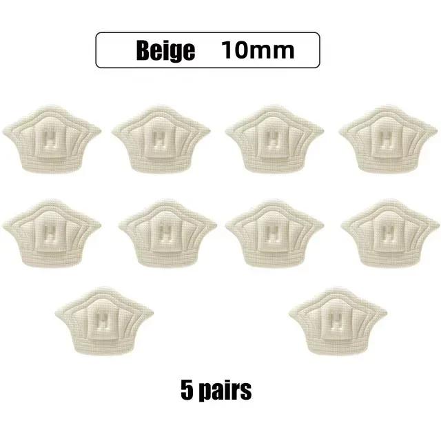 5pair/10pcs Insoles Patch Heel Pads for Sport Shoes Back Sticker Adjustable Size Antiwear Feet Pad Cushion Insert Insole