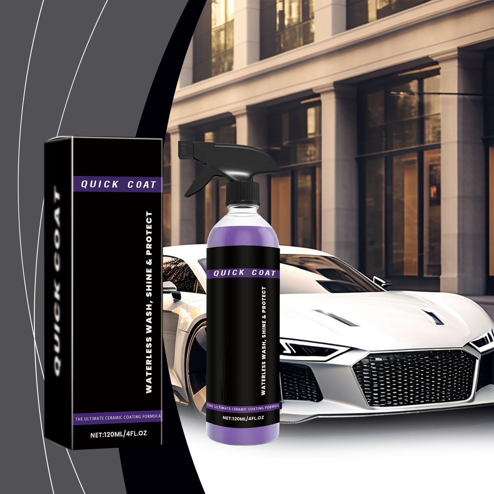 

Car Coating Spray And Paint Scratch Brightening Convenient Spray For Disposable Cars 120ml One Size