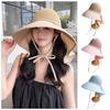 Elegance Large Brim Sun Hat Foldable Wide Brim Sunhat Lightweight Summer Fisherman Cap  Fishing