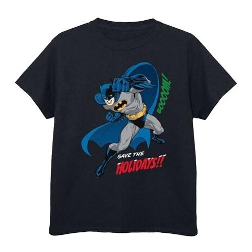 Batman Boys Save The Holidays T-Shirt