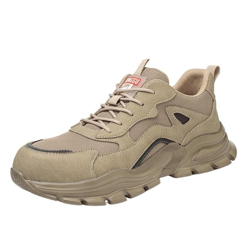 

Обувь для страхования труда Мужская рабочая обувь с защитой от проколов, ударов и износа, защитная обувь 44