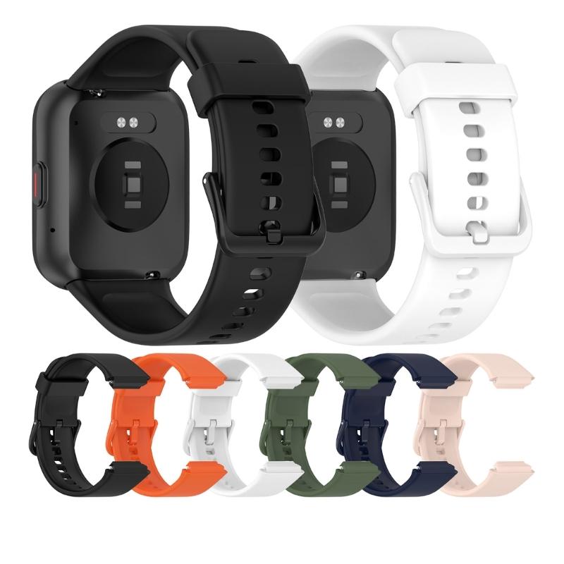 Silicone Wriststrap Replacement Quick Release Bracelet Smartwatch Silicone Band Breathable Belt Strap for V7