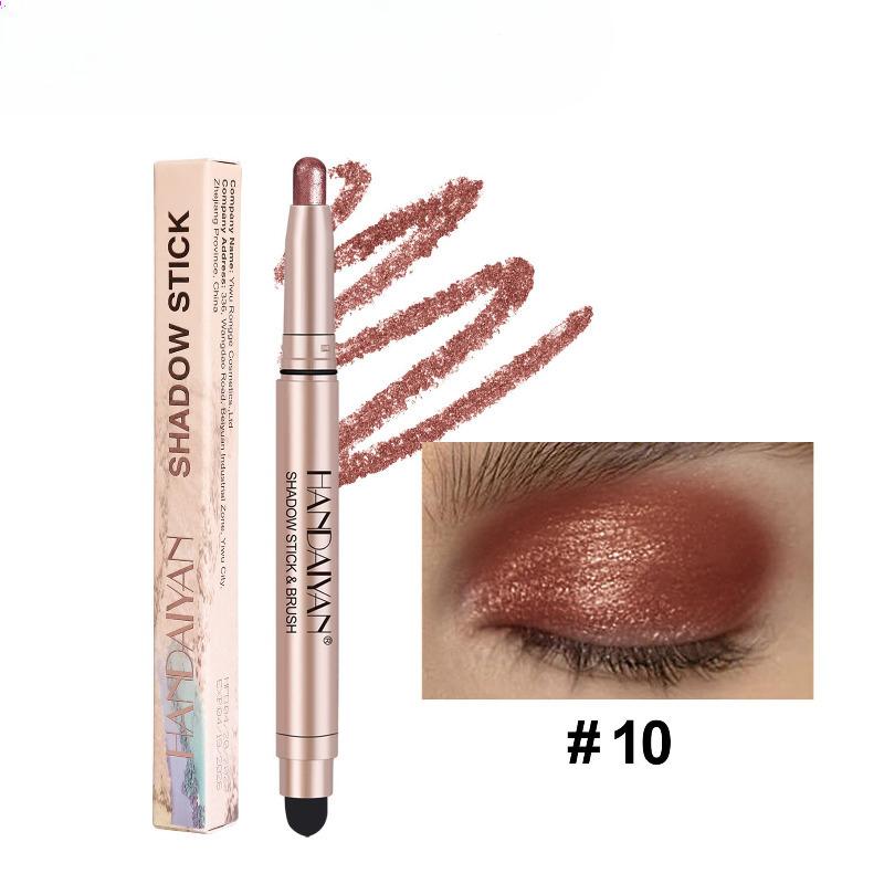 Lazy High-gloss Eyeshadow Stick Set Pearlescent Matte Lying Silkworm Pen Fine Flash Brightening Eyeshadow Pen