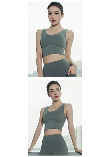 High-Intensity Sports Bra for Running and Yoga - Fitness Top Vest