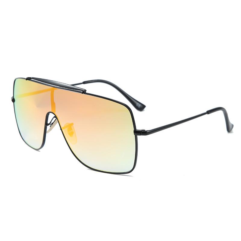 50279 Large Frame One-Piece Lenses Sunglasses Women'S 2019 Glasses, Men'S And Women'S Street Sunglasses