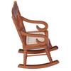 Dollhouse Miniature Chair Exquisite Details Bright Color Miniature Dollhouse Wooden Furniture for