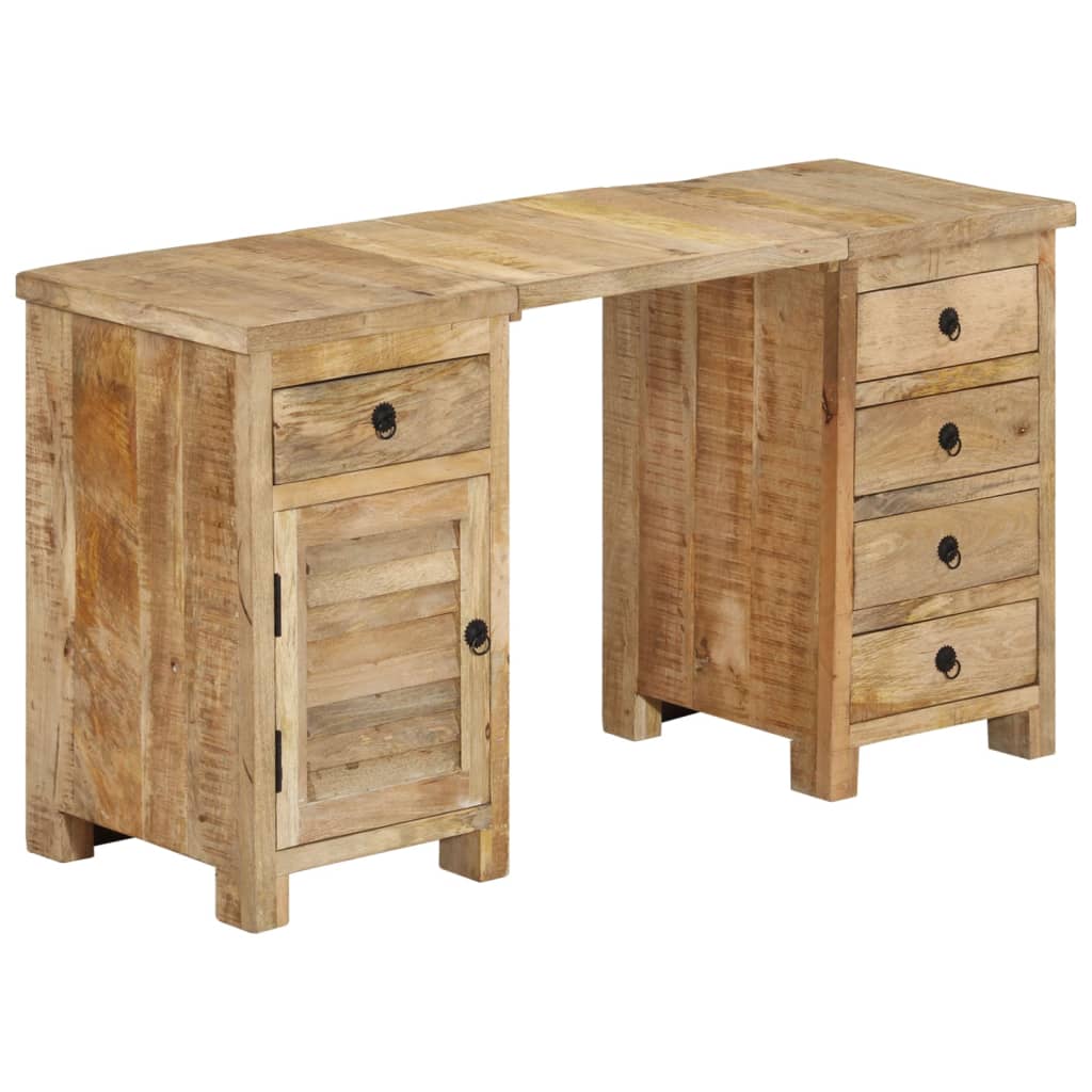 Solid Wood Mango Desk 140x50x77 Cm