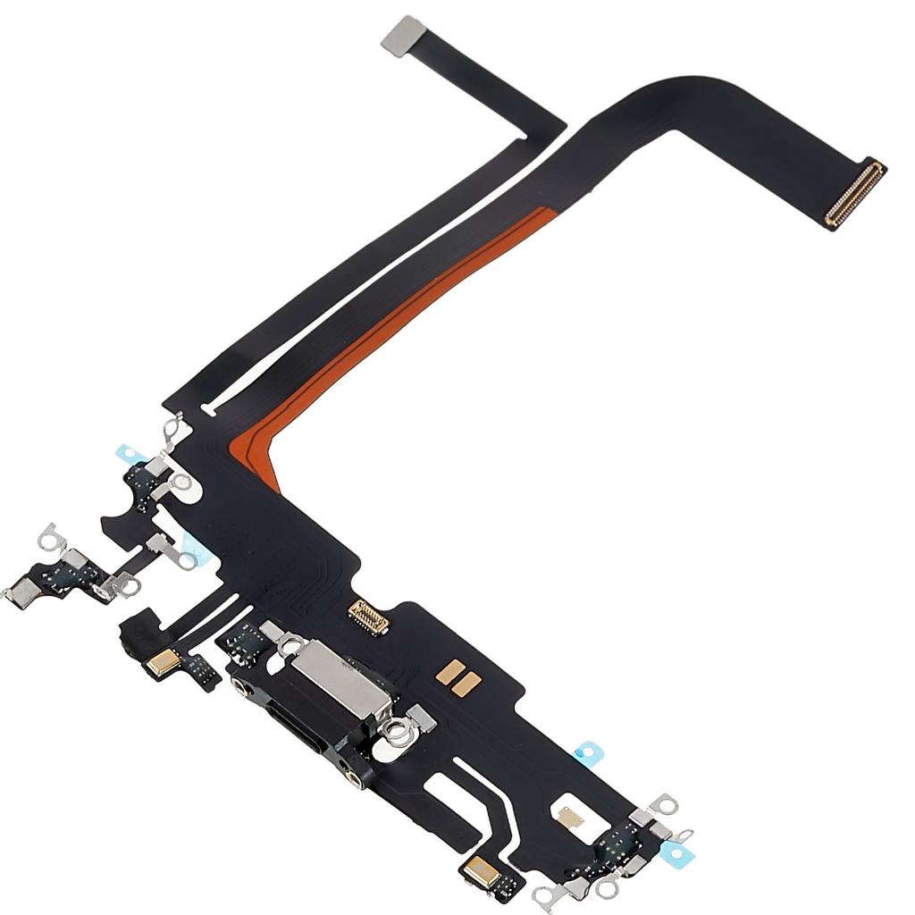 For iPhone 13 Pro Max 6.7 Inch Dock Connector Charging Port Flex Cable Replacement (without Logo)