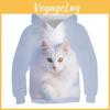 Clothing 3d Childrens 3d Hoodie Hello Cat And Mouse Sweatshirt Autumn Leisure Harajuku Kawaii Long Sleeve Cool Street Jacket