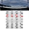 3D Chrom ABS Logo Auto Fronthaube Emblem Motorhaube Buchstaben Abzeichen Aufkleber Decal Für 2020 2021