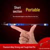 Telescopic Carbon Fiber Sea Fishing Rod - Long Cast Raft Rod with Lure 