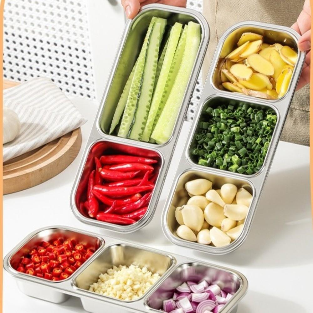 with Fork Spoon Bento Box 304 Stainless Steel Food Container New Divided Lunch Box For Meal Prep