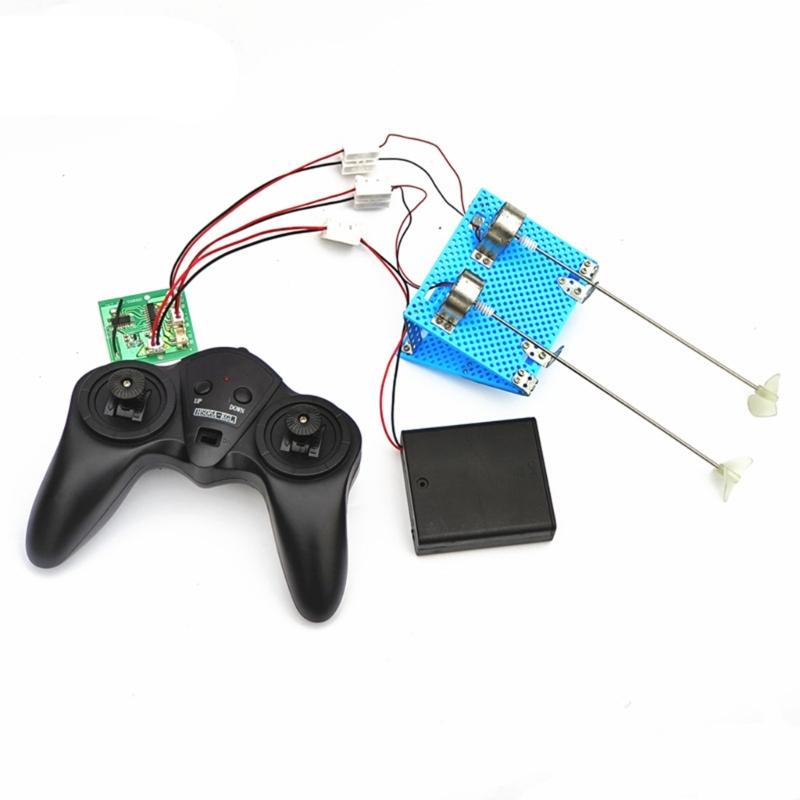 

6В Електрична модель човна з дистанційним керуванням Веселий проєкт для дітей Креативний набір запасних частин для дітей Водна гра 1