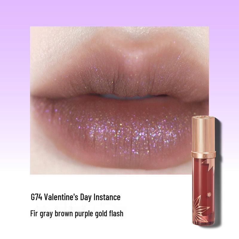 

Girlcult Gouqi Бальзам для губ - Нюдовый матовый низкой насыщенности Youyuanjingmeng Мяоцзянская ведьма Помада