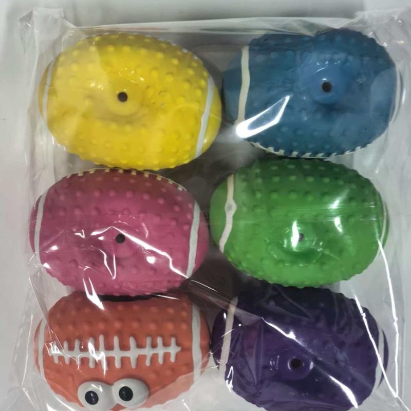 Dog Toys Pet Voice Toys Bite Resistant Interactive Grinding Teeth Cleaning Training Latex Toys