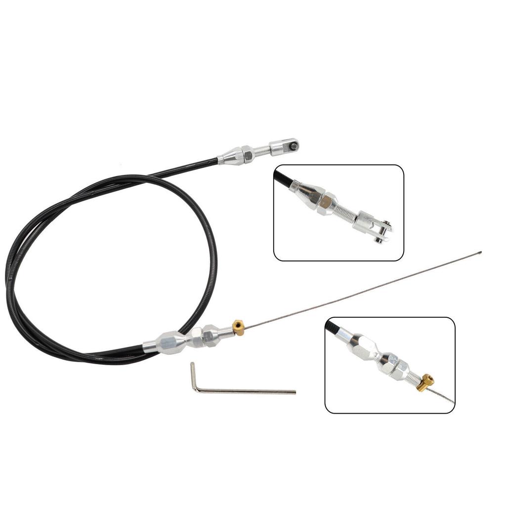 36inch Adjustable Car Modified Throttle Cable Braided Accelerator Cable Durable