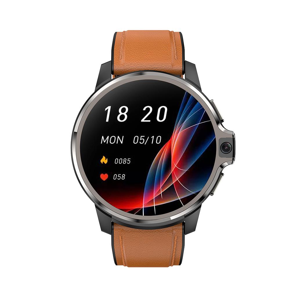 Rainbuvvy DM30 4G Smart Watch 1,6" IPS-skjerm Android 9.1 Dual 5.0MP-kamera 4GB 64GB WIFI GPS Face ID Single SIM Smartwatch-telefon