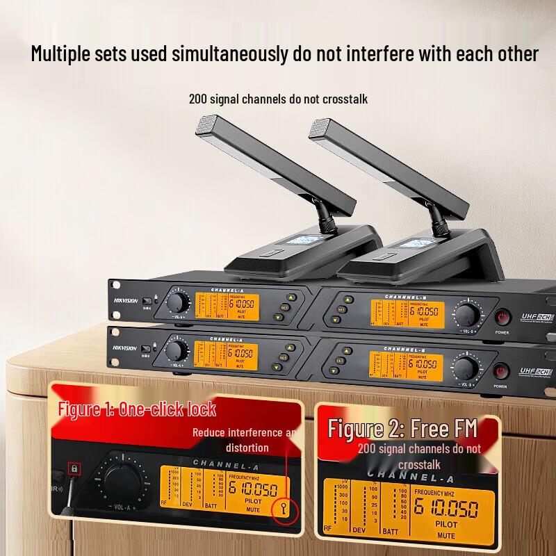 Hikvision Conference Wireless Dual Microphone System (CN version)