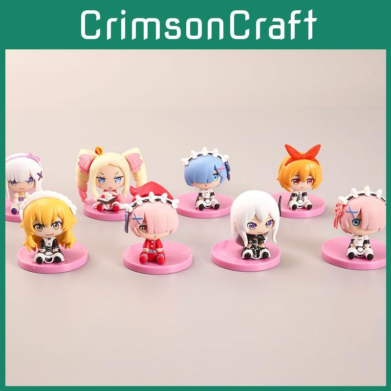 In Re Life A Different World From Zero Figure Character Toy Decorative Ornaments