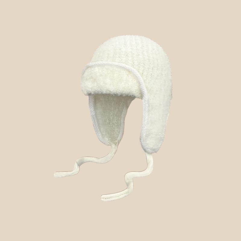 Autumn And Winter Able Ear Protection Warm Lei Feng Hat Ladies All-Match Knitted Wool Hat