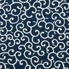 Dyeing Anbo Hand Towel Navy Authentic Dyed Cotton Tokuoka Made In Japan 35cm X 100cm "Arabesque Blue" 100%