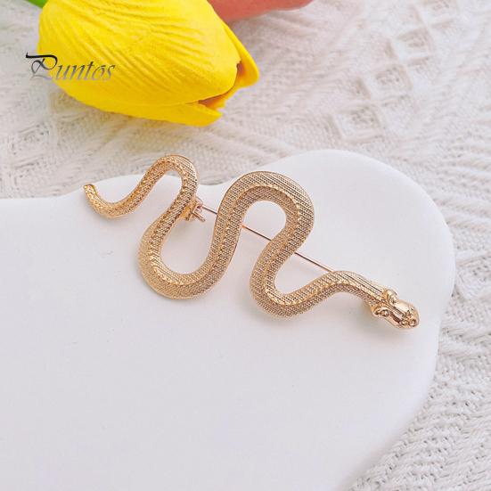 New Year Snake Brooch Good Luck Symbol Chinese Zodiac Year of The Snake Clothes Pin Prom Party Formal Occasions Brooch