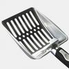 Stainless Steel Cat Litter Scoop with Deep Shovel Long Handle Slotted Litter Scooper Heavy Duty Non-stick Poop Sifting Shovel Sifter Pet Supplies