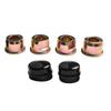 Lager Umbau Vorderrad Buchse Metall+Gummi Gartenmotorgerät Kit Rasenmäher 532009040 9040H Hohe Qualität
