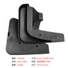 2011- For Lexus CT200 CT200h ZWA10 4PCS ABS Mud Flaps Front Rear Splash Guards Mudguards Car Accessories