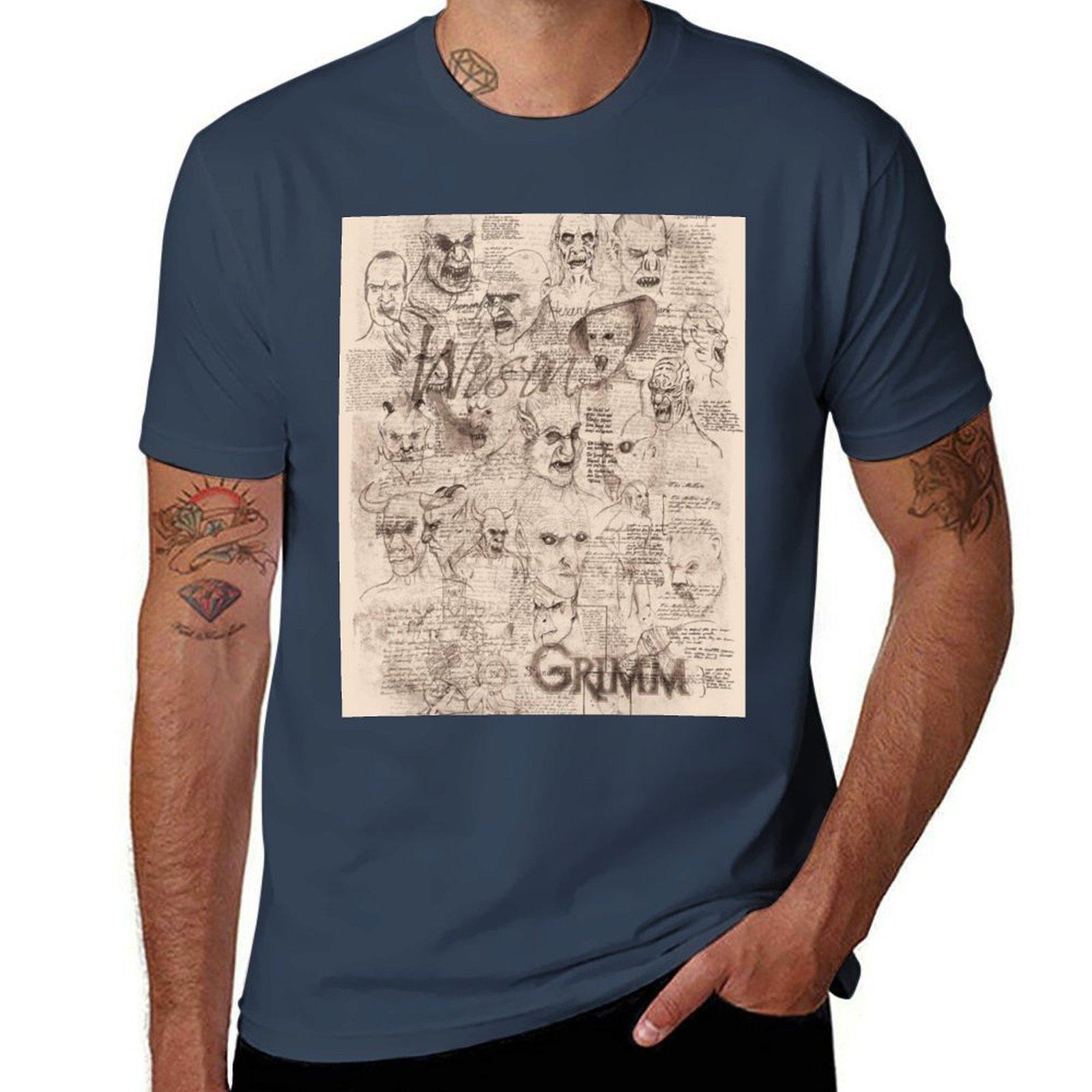 Grimm Wesen TShirt Plus Size NonShrink TShirt S