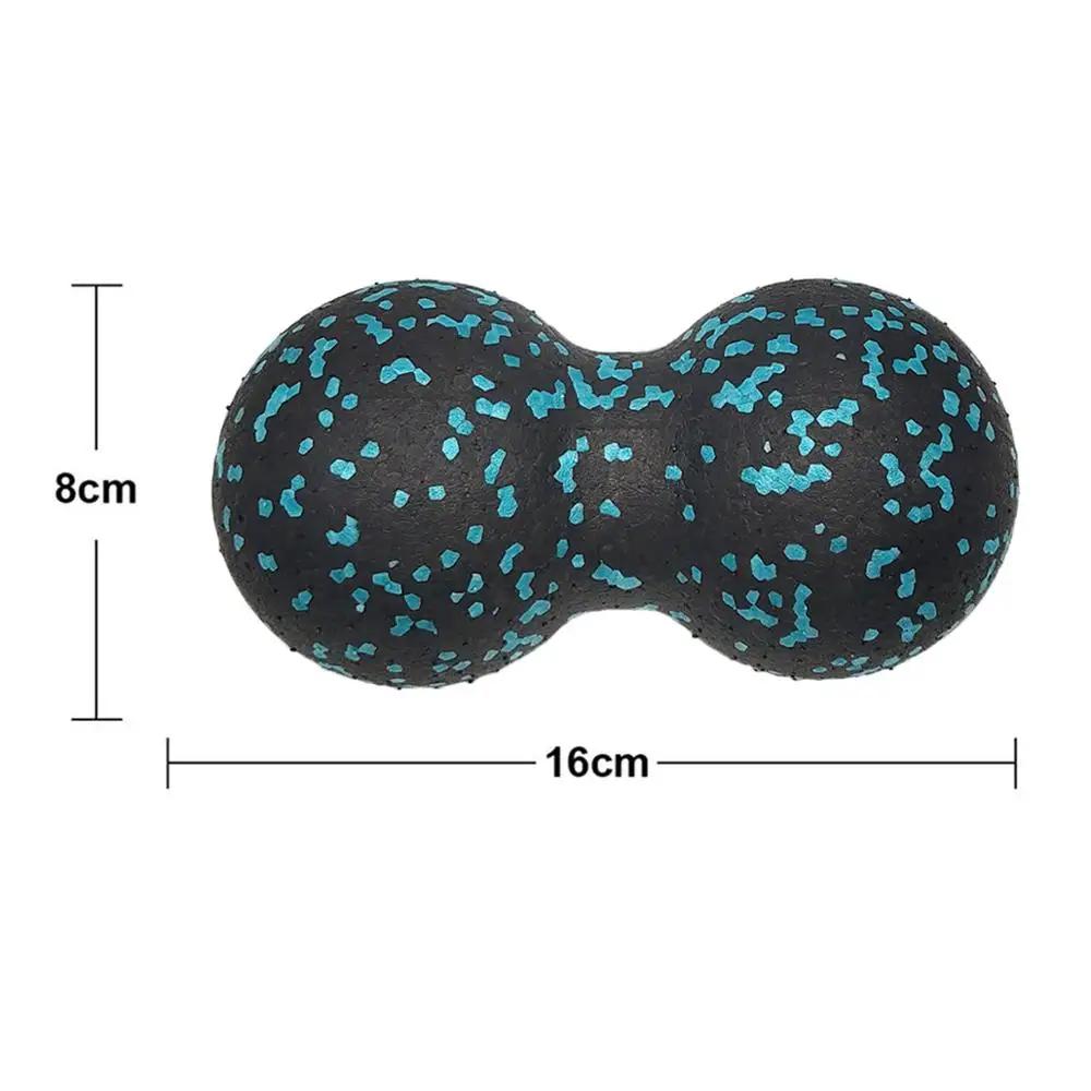 Massage Ball Double Lacrosse Ball Mobility  Peanut Ball for Self-Myofascial Release Deep Tissue Massage Tool