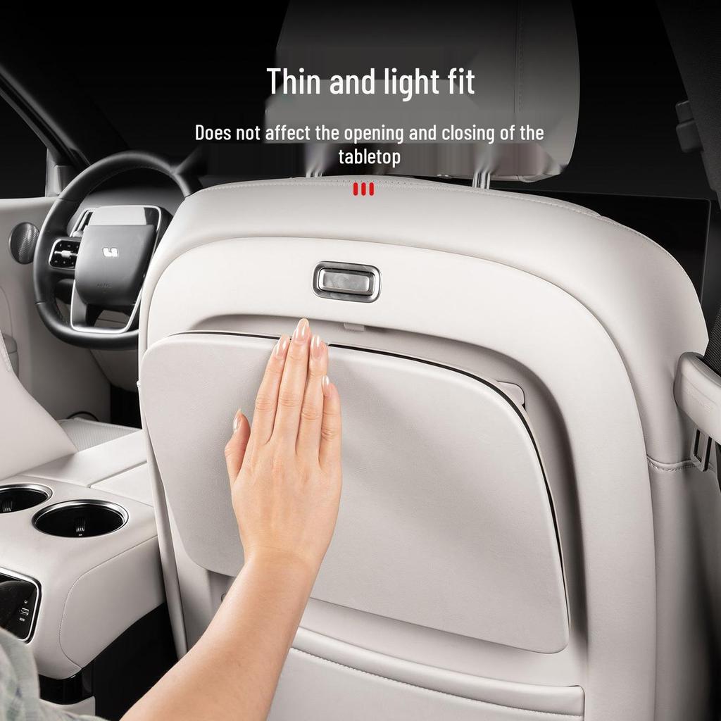 Silicone Anti-Slip Mat for Li Auto L8 L9 Rear Seat Table - Fits 25 Models, Decorative Car Interior Accessory