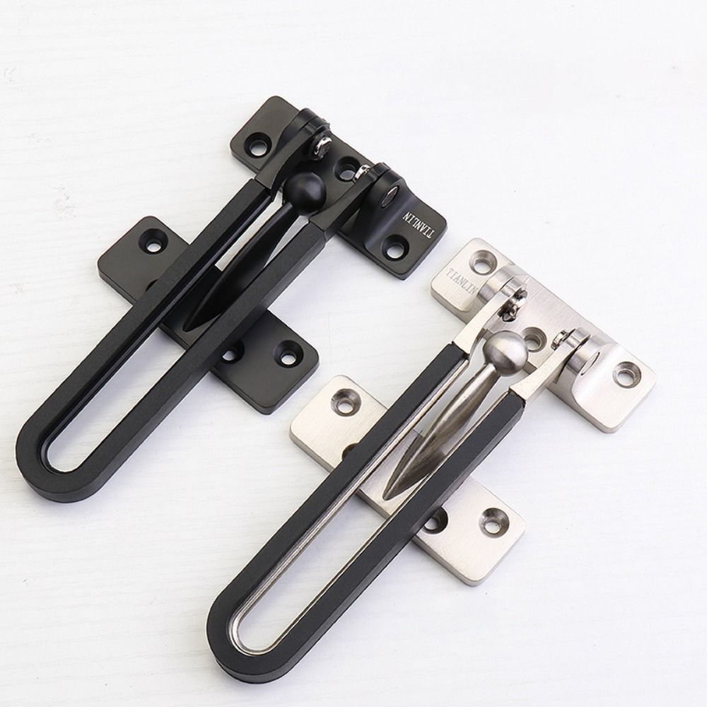 Zinc Zinc Zinc Alloy Sliding Door Catch Solid Bolt Door Bolt Durable Door Buckle  Kids Room