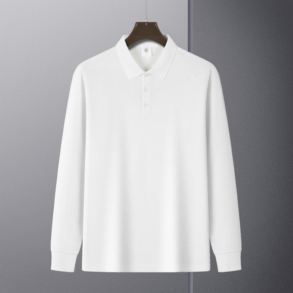 New Simple Basic Versatile Long-sleeved Men's Spring and Autumn High-quality Round Neck Inner Loose Bottoming Shirt Top
