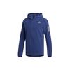 Solid Color Running Sports Hooded Jacket Blue Men's FR0800