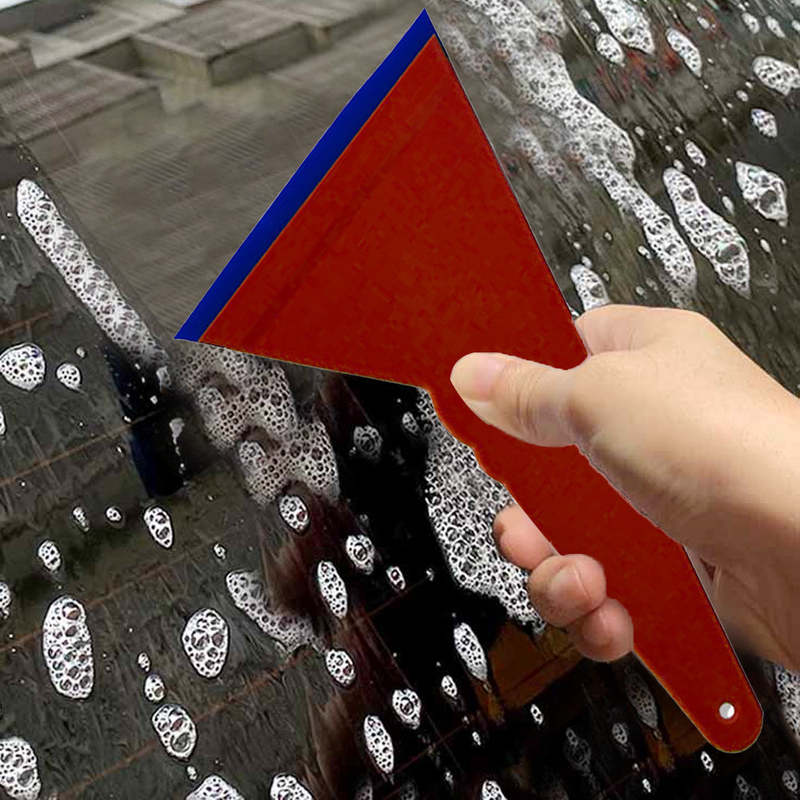 Car Windshield Squeegee with Rubber Blade Stip for Window Tint Tool Windows Glass Film for Installation Scraper Water Wiper