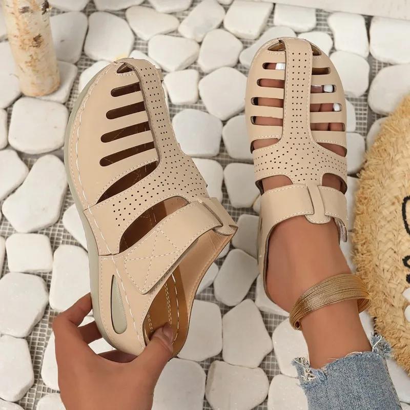 Chaussures femme sandales été extérieur chaussures femme chaussures de marche antidérapantes sandales compensées femme chaussures souples sandale femme femme
