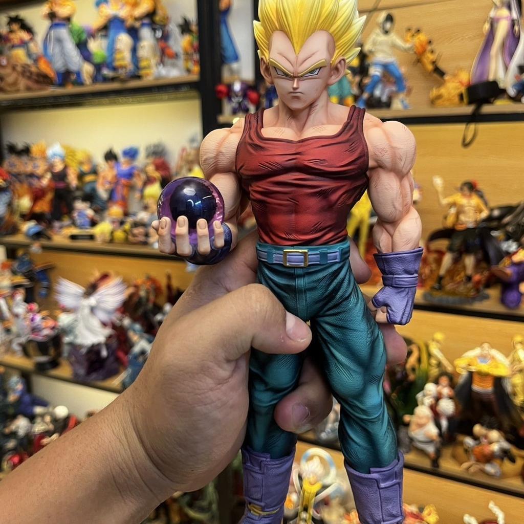 12.59Inch/32cm Studio Baby Wukong Super Saiyan SSj3 Vegeta Dragon BallZ Can Battle Figure Toys Gifts JG GT PVC shell be move Round Sensory Durable