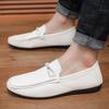 Leder Herren Slipper Mode Laufschuhe Bequeme Herren Fahr-Flats Klassischer Originalstil Herren Freizeitschuhe Mokassins Männerschuhe