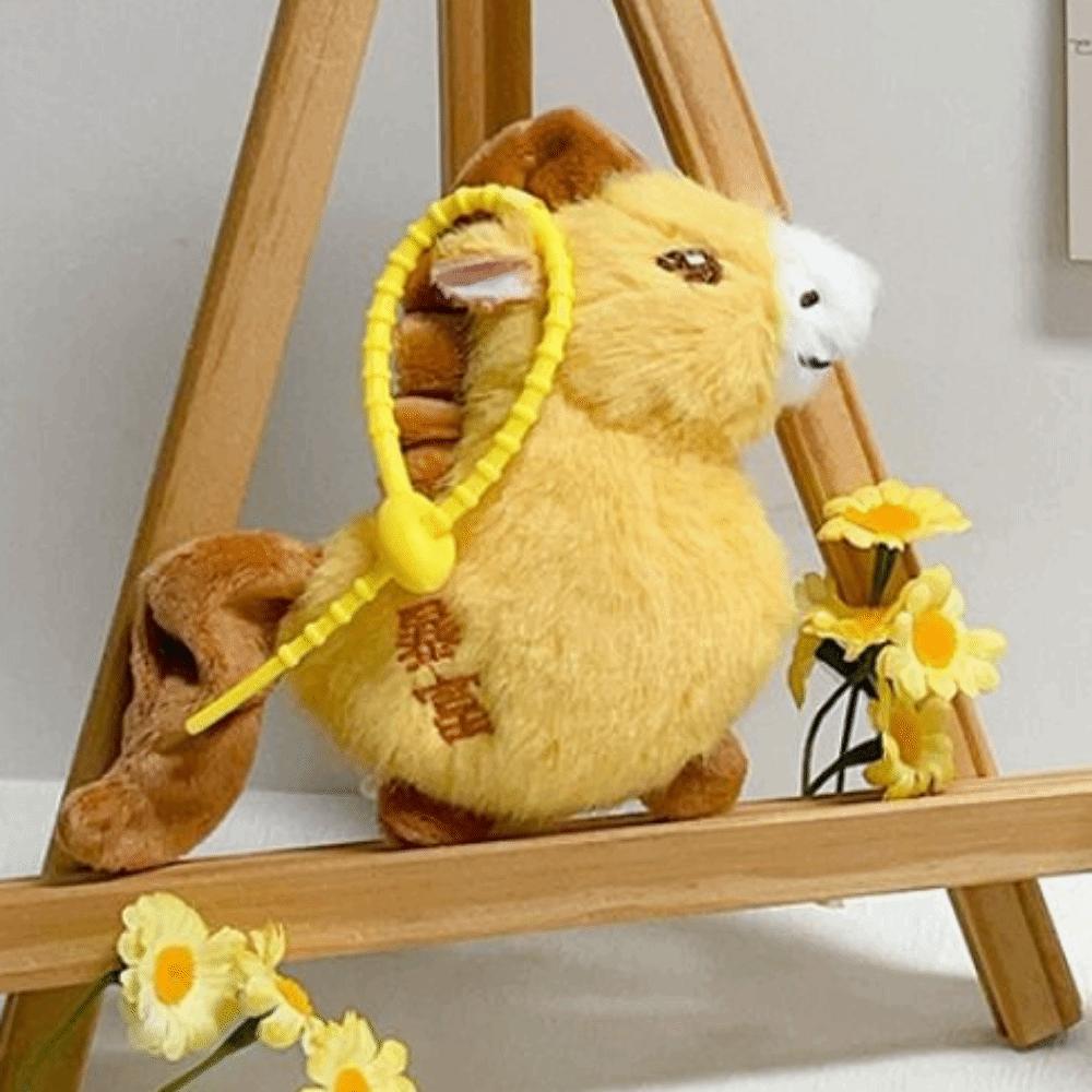 Cute Plush Horse Doll Pendant Cartoon Chinese New Year Gift Zodiac Pony Figurine Birthday Gift