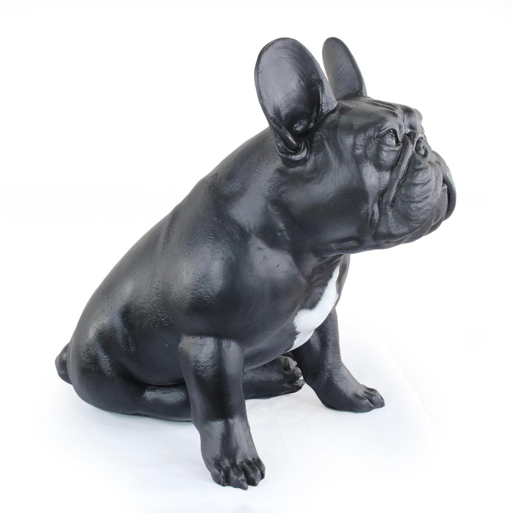 Buldog Francuski Iii - Statuetka Psa W Naturalnym Rozmiarze, Figura W Skali 1:1, Posąg Do Ogrodu Marki Art-Dog