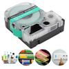 Labeling Tape Corrosion Wear Resistance 12mm Anti Corrosion Label Making for KING JIM Printer