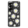 For Samsung Galaxy A56 5G Case White Daisy Pattern Printing Straight Edge TPU Phone Back Cover